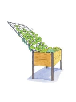 Space-Maker Pivoting Trellis, 4' -Garden Tools Shop 8590247 SMTrellis 4ft tif