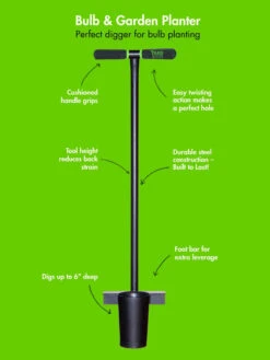Yard Butler® Long Handled Bulb Planter 5 Yard Butler® Long Handled Bulb Planter -Garden Tools Shop 8613157 03v