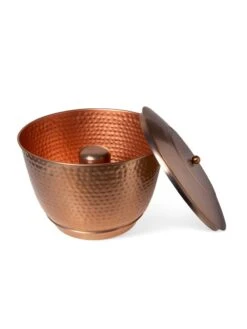 Hammered Copper Hose Pot With Lid 18 Hammered Copper Hose Pot With Lid -Garden Tools Shop 8613311 5812