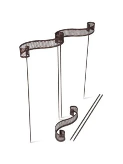 Scroll Linking Stakes, Set Of 3 -Garden Tools Shop 8613321 5901